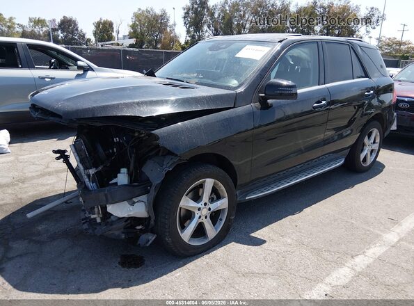 4JGDA5JB7GA692947 2016 MERCEDES-BENZ GLE 350 Black Przód lewy