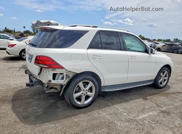 4JGDA5JB7GA694553 2016 MERCEDES-BENZ GLE White Tył prawy