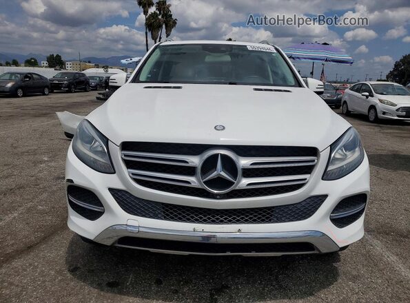 4JGDA5JB7GA694553 2016 MERCEDES-BENZ GLE White Widok z przodu