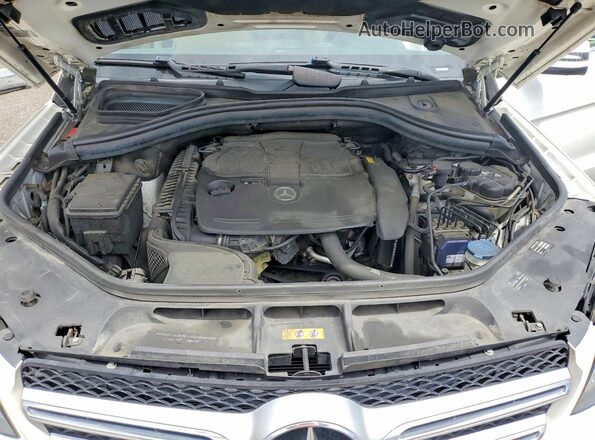 4JGDA5JB7GA694553 2016 MERCEDES-BENZ GLE White Widok komory silnika