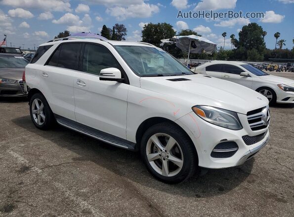 4JGDA5JB7GA694553 2016 MERCEDES-BENZ GLE White Przód prawy
