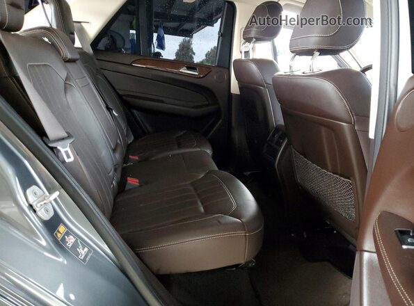 4JGDA5JB7HA880014 2017 MERCEDES-BENZ GLE Серый Вид задних сидений
