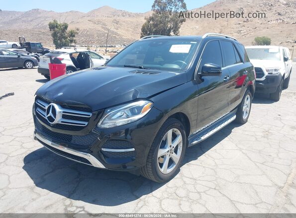 4JGDA5JB7HA915649 2017 MERCEDES-BENZ GLE 350 Black წინა მარცხენა ხედი სამი მეოთხედიდან
