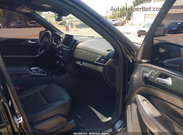 4JGDA5JB7HA915649 2017 MERCEDES-BENZ GLE 350 Black წინა სალონის ხედი