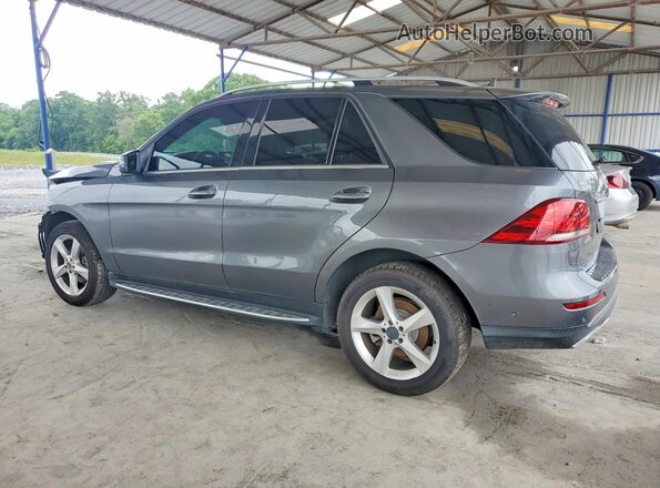 4JGDA5JB7JB002860 2018 MERCEDES-BENZ GLE Gray Задня ліва чверть
