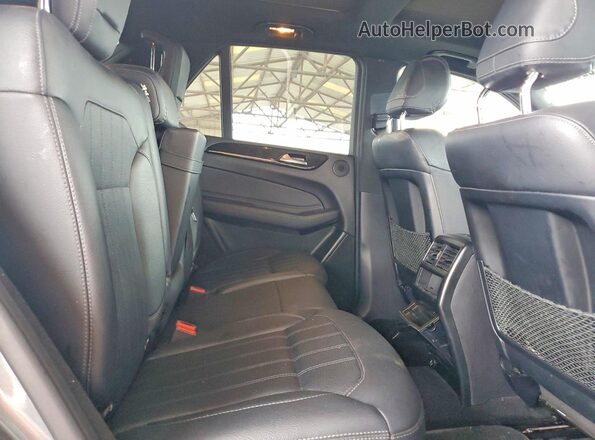 4JGDA5JB7JB002860 2018 MERCEDES-BENZ GLE Gray Вид задніх сидінь