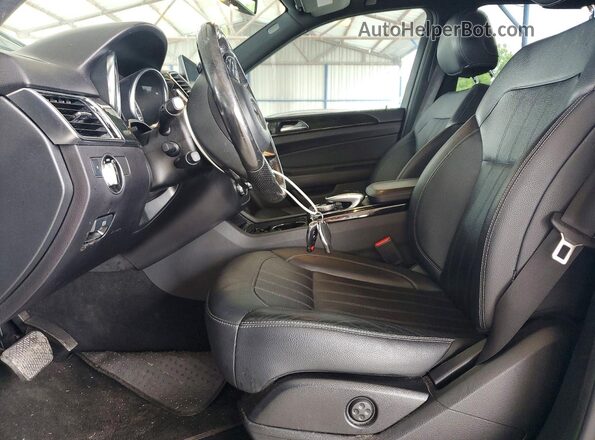 4JGDA5JB7JB002860 2018 MERCEDES-BENZ GLE Gray Вид салону спереду