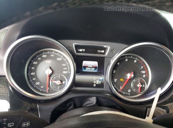 4JGDA5JB7JB002860 2018 MERCEDES-BENZ GLE Gray Вид щитка приладів
