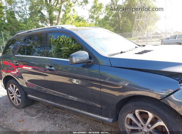 4JGDA5JB8GA632756 2016 MERCEDES-BENZ GLE 350 Gray Rear interior view