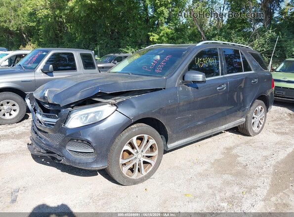 4JGDA5JB8GA632756 2016 MERCEDES-BENZ GLE 350 Gray Front left