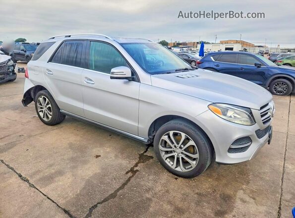 4JGDA5JB8GA680774 2016 MERCEDES-BENZ GLE Silver წინა მარჯვენა