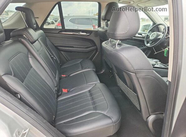 4JGDA5JB8GA680774 2016 MERCEDES-BENZ GLE Silver უკანა სავარძლების ხედი