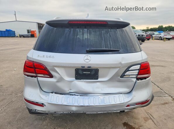 4JGDA5JB8GA680774 2016 MERCEDES-BENZ GLE Silver უკანა ხედი