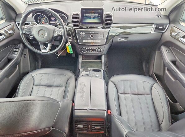 4JGDA5JB8GA680774 2016 MERCEDES-BENZ GLE Silver წინა პანელის ხედი
