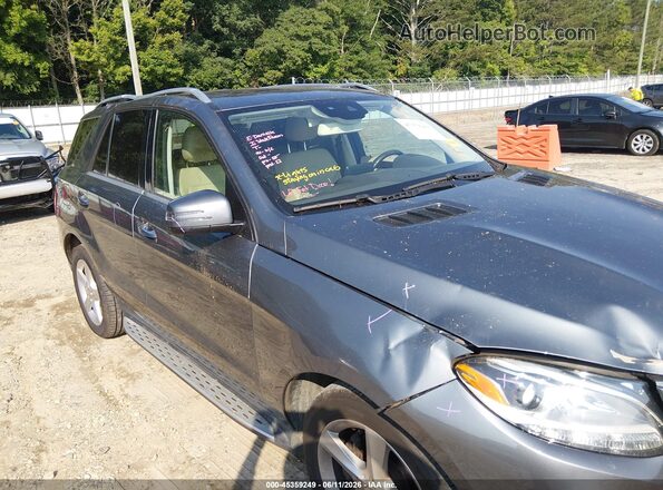 4JGDA5JB8HA837687 2017 MERCEDES-BENZ GLE 350 Black Front view
