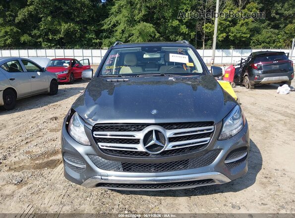 4JGDA5JB8HA837687 2017 MERCEDES-BENZ GLE 350 Black Instrument cluster view