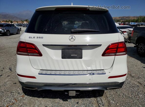4JGDA5JB8HA845921 2017 MERCEDES-BENZ GLE White Vista trasera