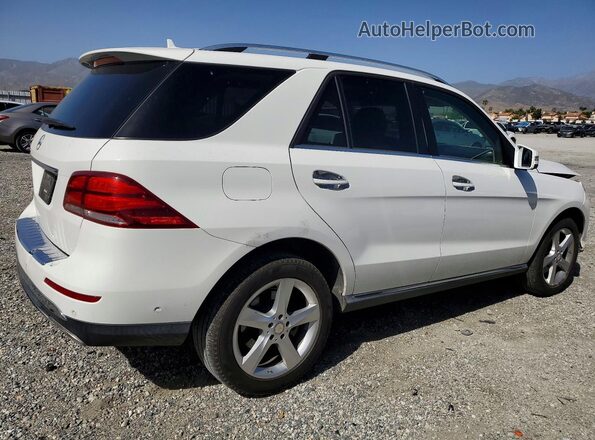 4JGDA5JB8HA845921 2017 MERCEDES-BENZ GLE White Trasero derecho