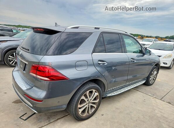 4JGDA5JB8JB047001 2018 MERCEDES-BENZ GLE Gray Задня права чверть