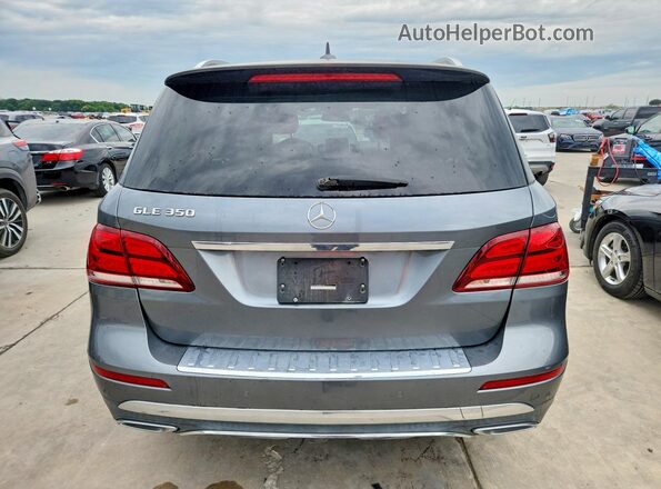 4JGDA5JB8JB047001 2018 MERCEDES-BENZ GLE Gray Вид ззаду