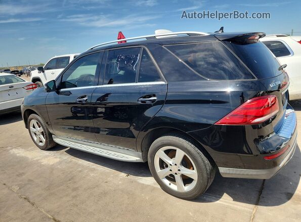 4JGDA5JB9GA684249 2016 MERCEDES-BENZ GLE Black Tył lewy
