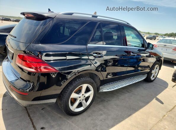 4JGDA5JB9GA684249 2016 MERCEDES-BENZ GLE Black Tył prawy