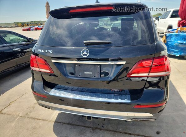 4JGDA5JB9GA684249 2016 MERCEDES-BENZ GLE Black Widok z tyłu