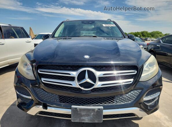 4JGDA5JB9GA684249 2016 MERCEDES-BENZ GLE Black Widok z przodu