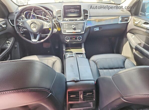 4JGDA5JB9GA684249 2016 MERCEDES-BENZ GLE Black Widok deski rozdzielczej