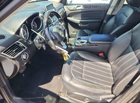 4JGDA5JB9GA684249 2016 MERCEDES-BENZ GLE Black Widok wnętrza z przodu
