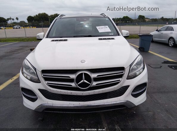 4JGDA5JB9GA809511 2016 MERCEDES-BENZ GLE 350 White Widok zestawu wskaźników