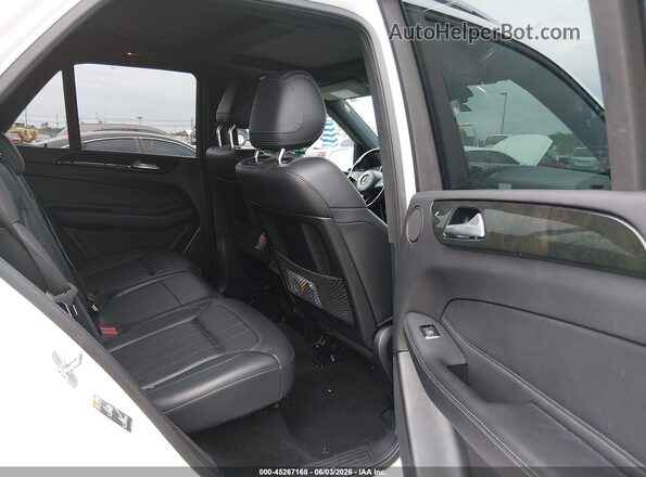4JGDA5JB9GA809511 2016 MERCEDES-BENZ GLE 350 White Widok naklejki z numerem VIN