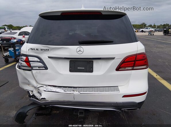 4JGDA5JB9GA809511 2016 MERCEDES-BENZ GLE 350 White 