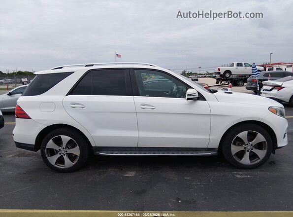4JGDA5JB9GA809511 2016 MERCEDES-BENZ GLE 350 White Widok wnętrza z tyłu