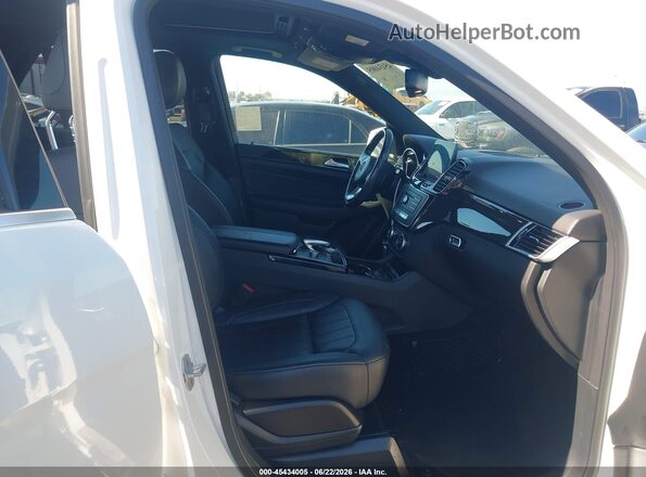 4JGDA5JB9JB053292 2018 MERCEDES-BENZ GLE 350 White Widok wnętrza z przodu