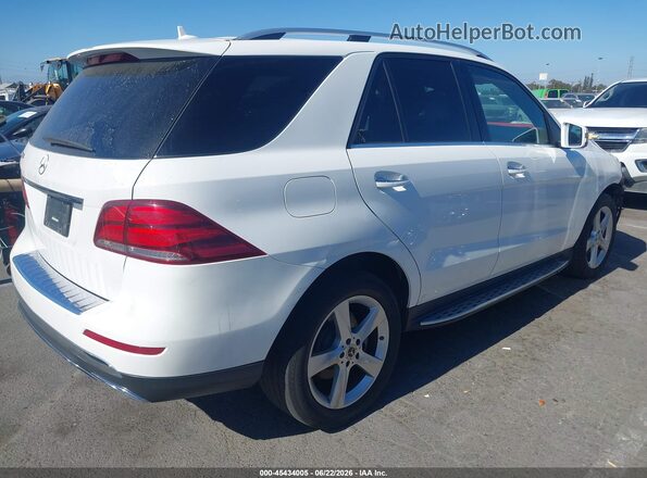 4JGDA5JB9JB053292 2018 MERCEDES-BENZ GLE 350 White Tył prawy