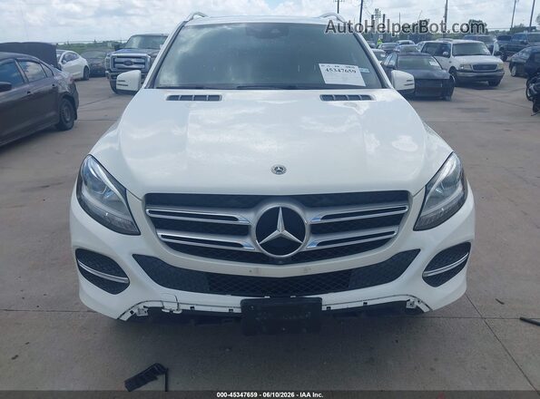 4JGDA5JB9JB199238 2018 MERCEDES-BENZ GLE 350 White Vista del cuadro de instrumentos