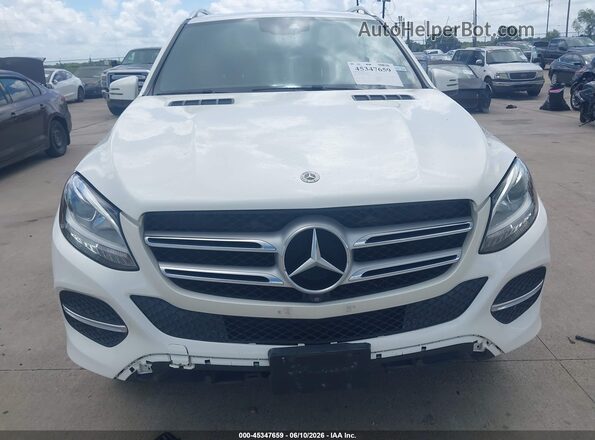4JGDA5JB9JB199238 2018 MERCEDES-BENZ GLE 350 White Vista frontal
