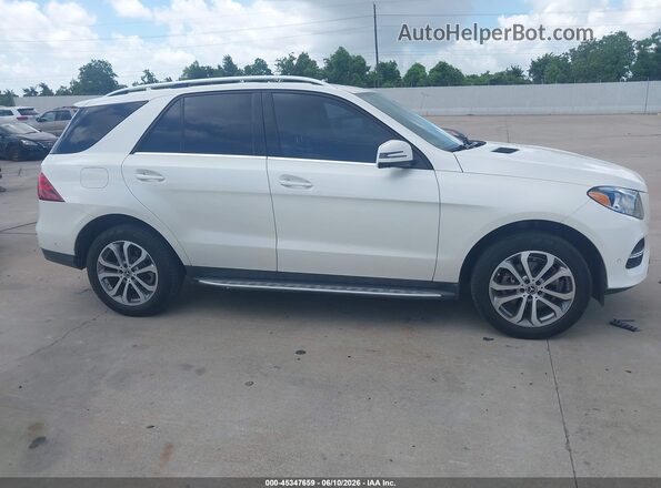 4JGDA5JB9JB199238 2018 MERCEDES-BENZ GLE 350 White Vista interior trasera