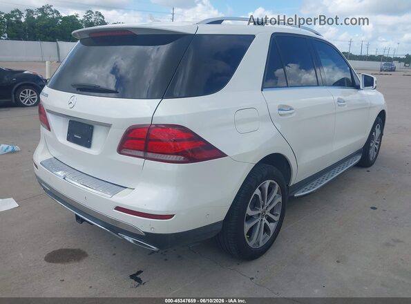 4JGDA5JB9JB199238 2018 MERCEDES-BENZ GLE 350 White Trasero derecho