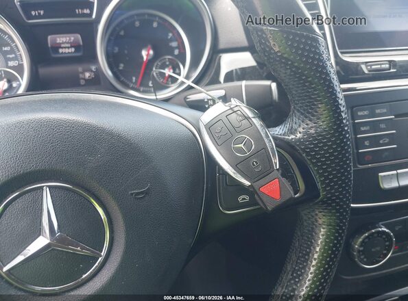 4JGDA5JB9JB199238 2018 MERCEDES-BENZ GLE 350 White Vista del salpicadero