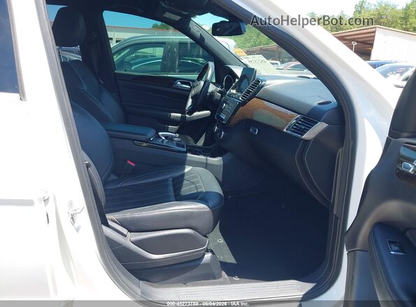 4JGDA5JBXGA796817 2016 MERCEDES-BENZ GLE 350 Белый Вид салона спереди
