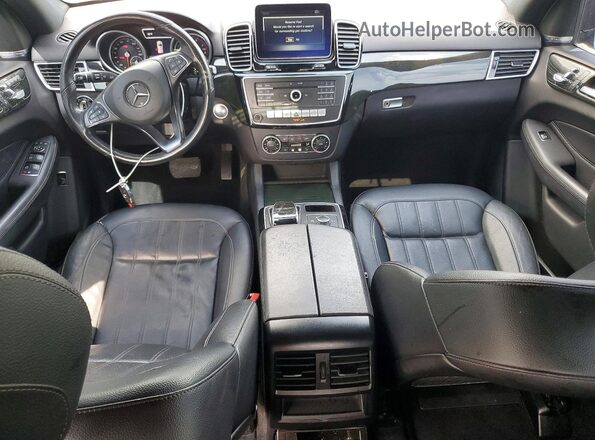 4JGDA5JBXHA837044 2017 MERCEDES-BENZ GLE Gray Dashboard view