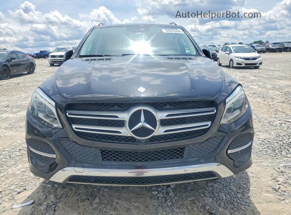 4JGDA5JBXHA880833 2017 MERCEDES-BENZ GLE Black Widok z przodu