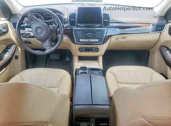 4JGDA5JBXHA880833 2017 MERCEDES-BENZ GLE Black Widok deski rozdzielczej