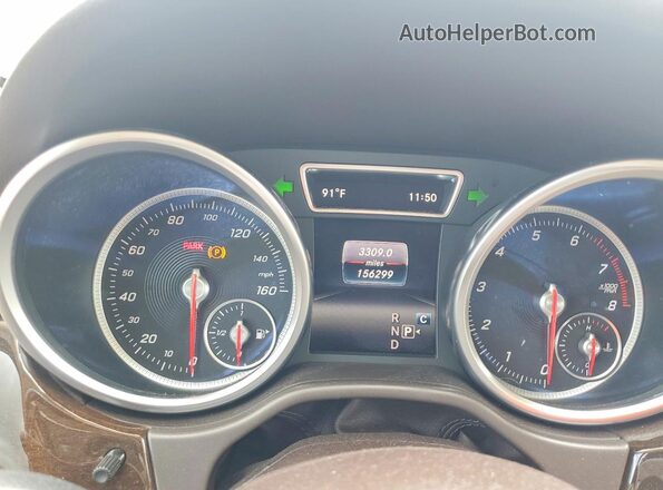 4JGDA5JBXHA880833 2017 MERCEDES-BENZ GLE Black Widok zestawu wskaźników