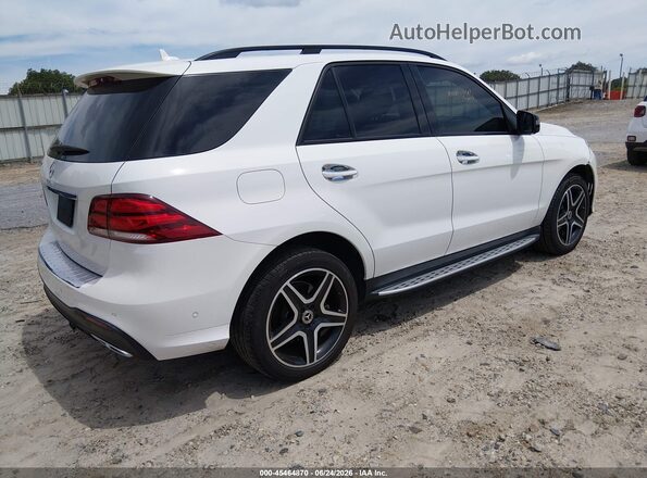 4JGDA5JBXHA932297 2017 MERCEDES-BENZ GLE 350 White Tył prawy