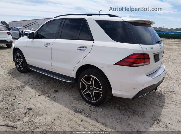 4JGDA5JBXHA932297 2017 MERCEDES-BENZ GLE 350 White Tył lewy