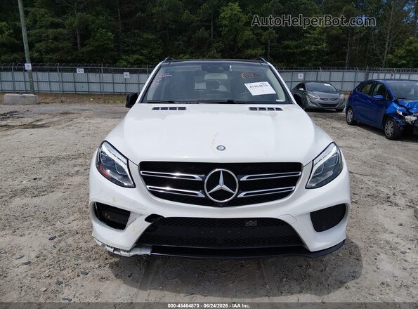 4JGDA5JBXHA932297 2017 MERCEDES-BENZ GLE 350 White Widok wnętrza z tyłu