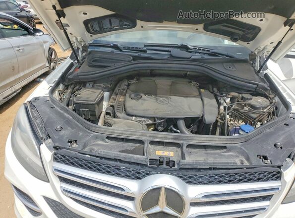 4JGDA5JBXJB008569 2018 MERCEDES-BENZ GLE White Engine compartment view